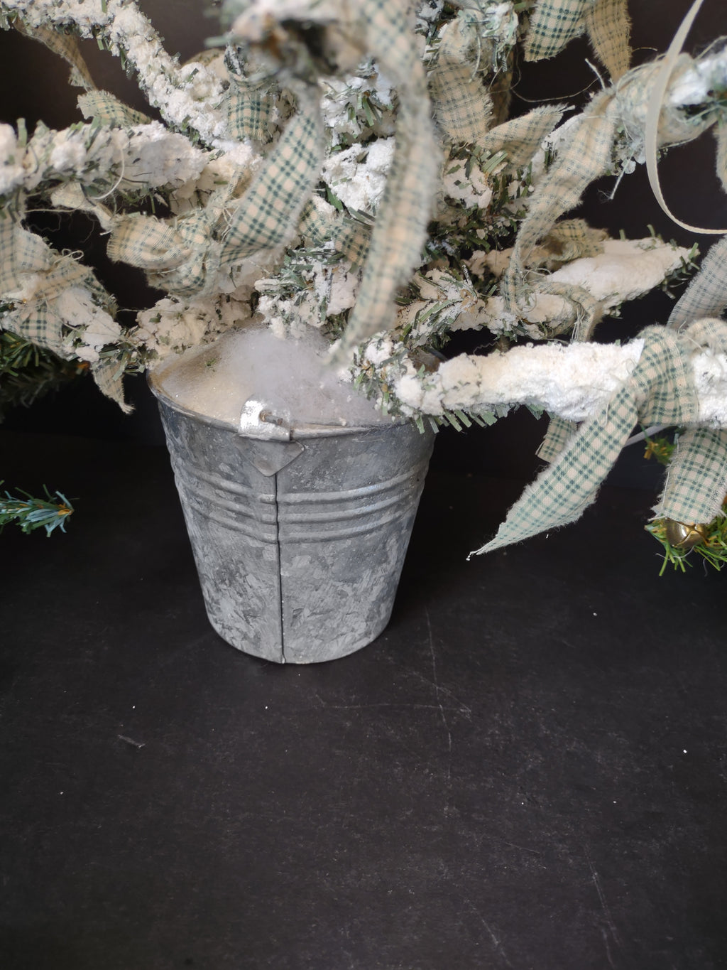 Lot of 3 Christmas Trees 20" Victorian Rose Bells (lot 1567)
