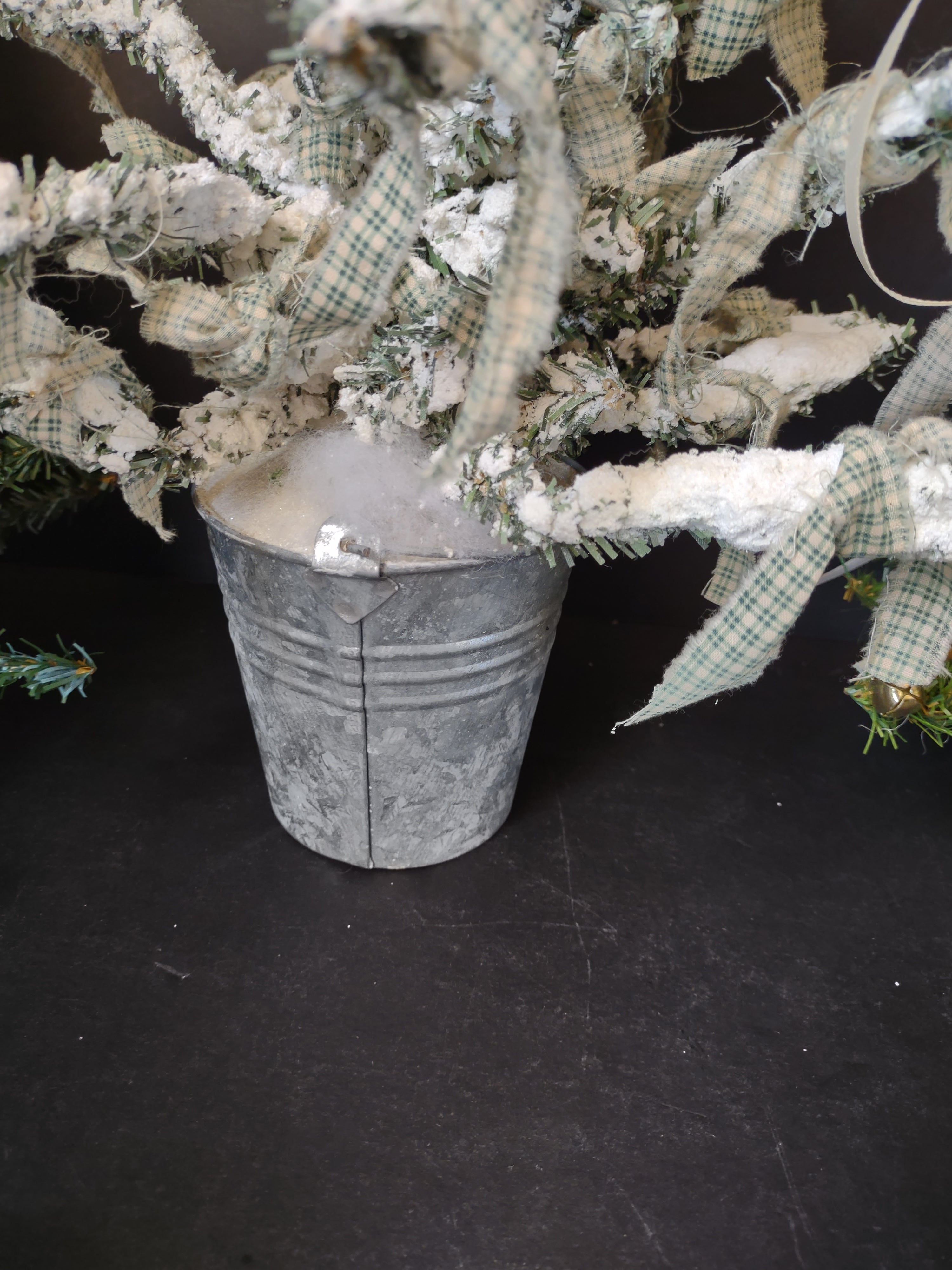 Lot of 3 Christmas Trees 20" Victorian Rose Bells (lot 1567)