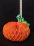 Thanksgiving/Halloween/Fall Eight 10" Honeycomb Pumpkins (Lot 3425)