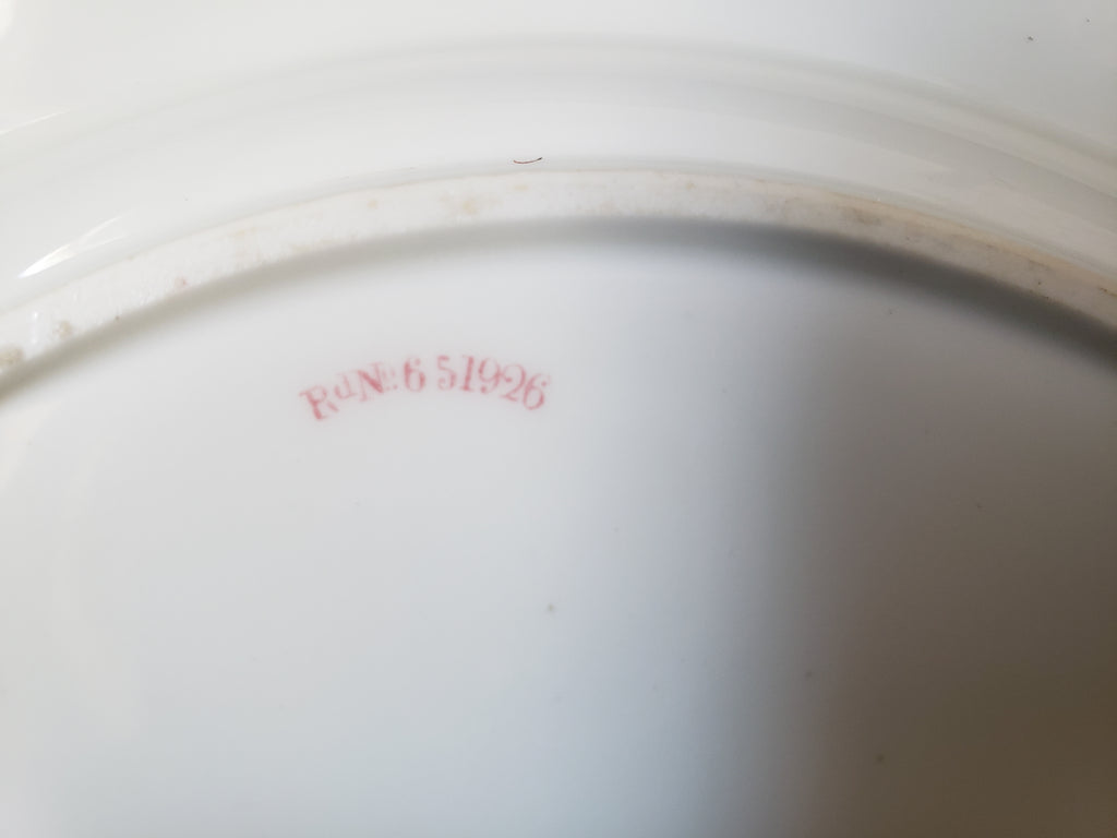 Vintage Royal Worcester Athena Dinner Plate 10-1/4" (lot 2132)