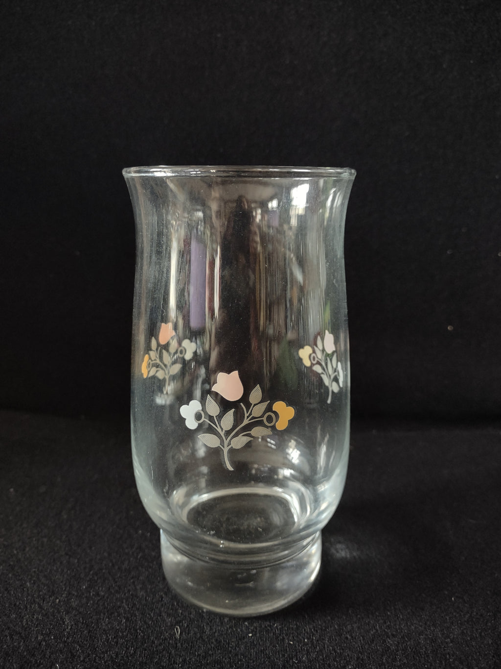 Vintage Remembrance Pfalzgraff Drinking Glass Tumbler x 4 (lot 5233)