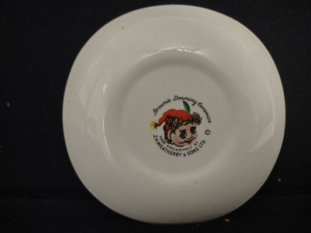 031 Collectible Brownie Downing J.H. Weatherby & Sons Frae Bonnie Scotland Plate