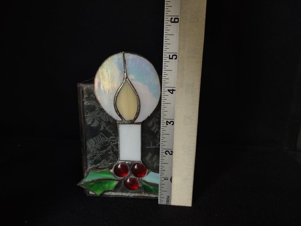 Christmas Candle Holders Plastic (lot 1715)