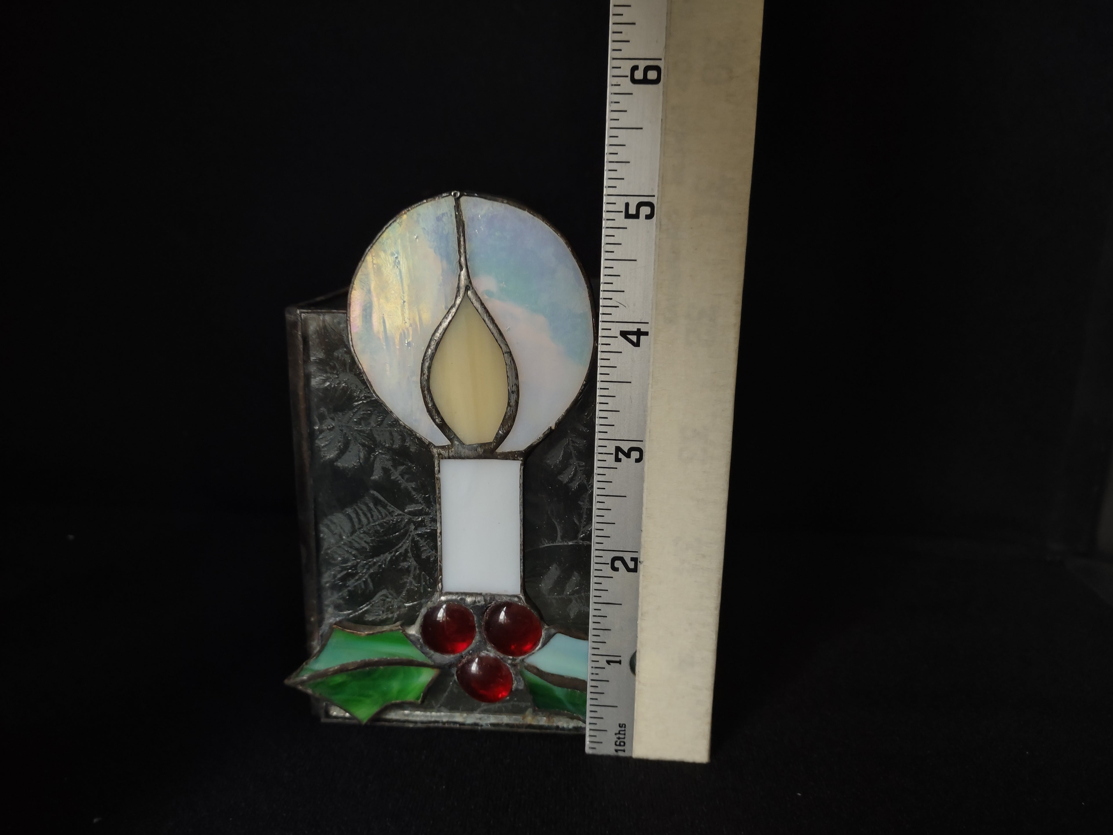 Christmas Candle Holders Plastic (lot 1715)