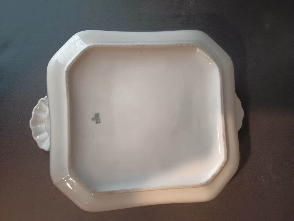H&C Limoges France White Square Serving Dish Set of 3 (lot 402)