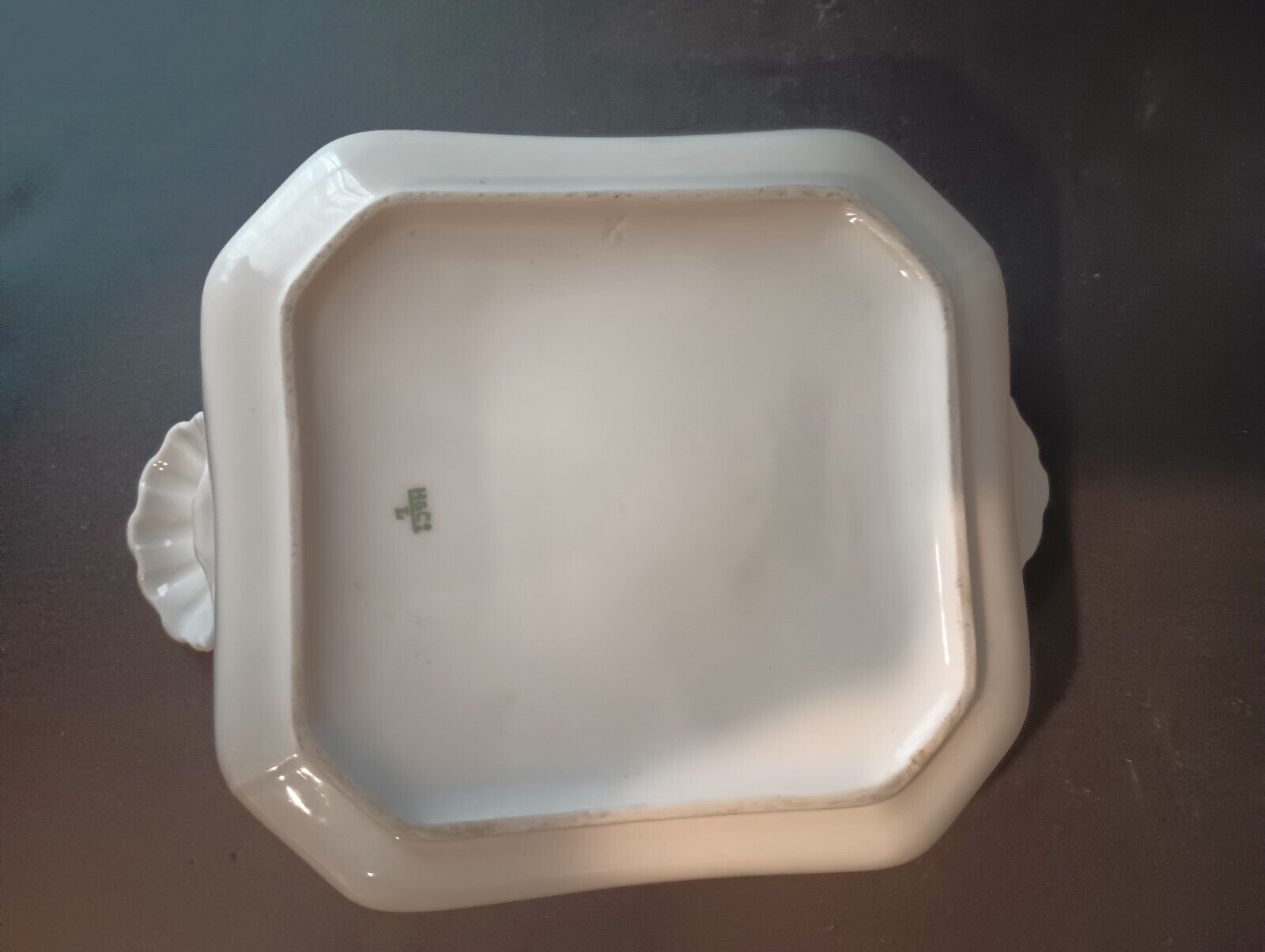 H&C Limoges France White Square Serving Dish Set of 3 (lot 402)