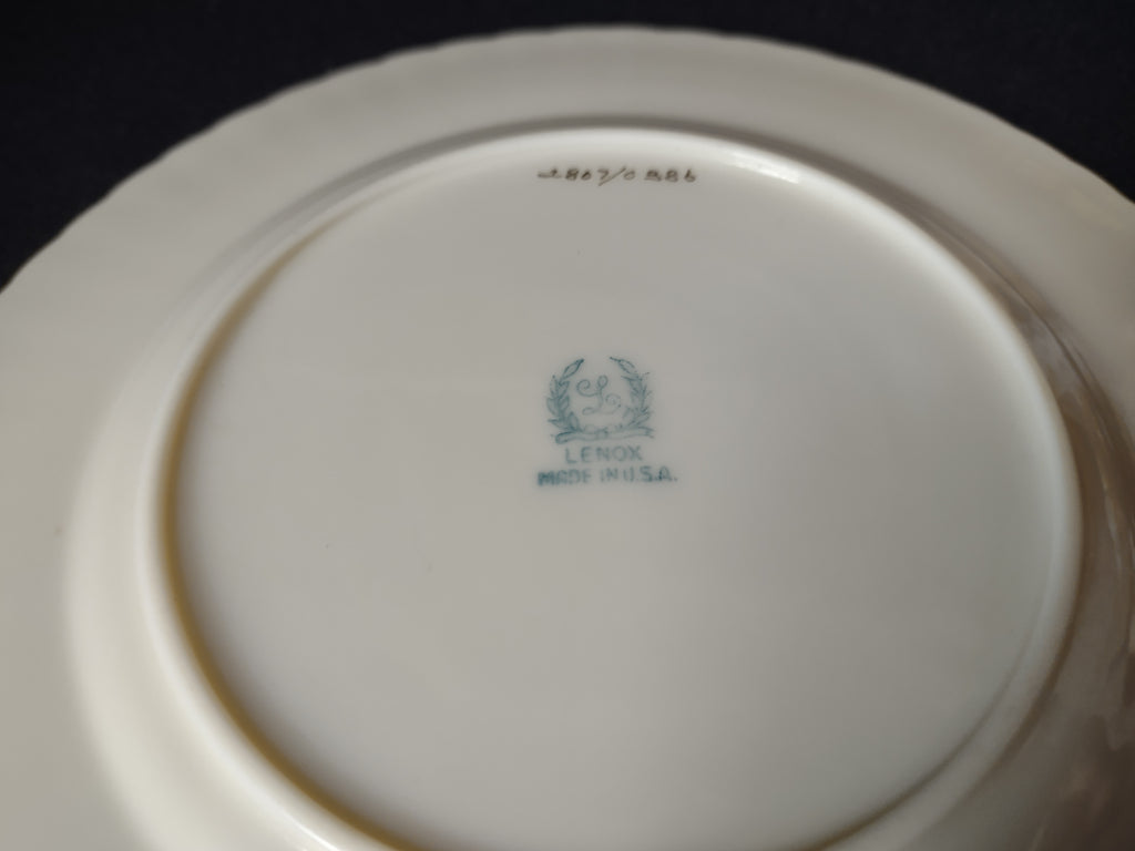 Vintage Lenox Pavlova Dinner Plate 10-3/4" (lot 1846)