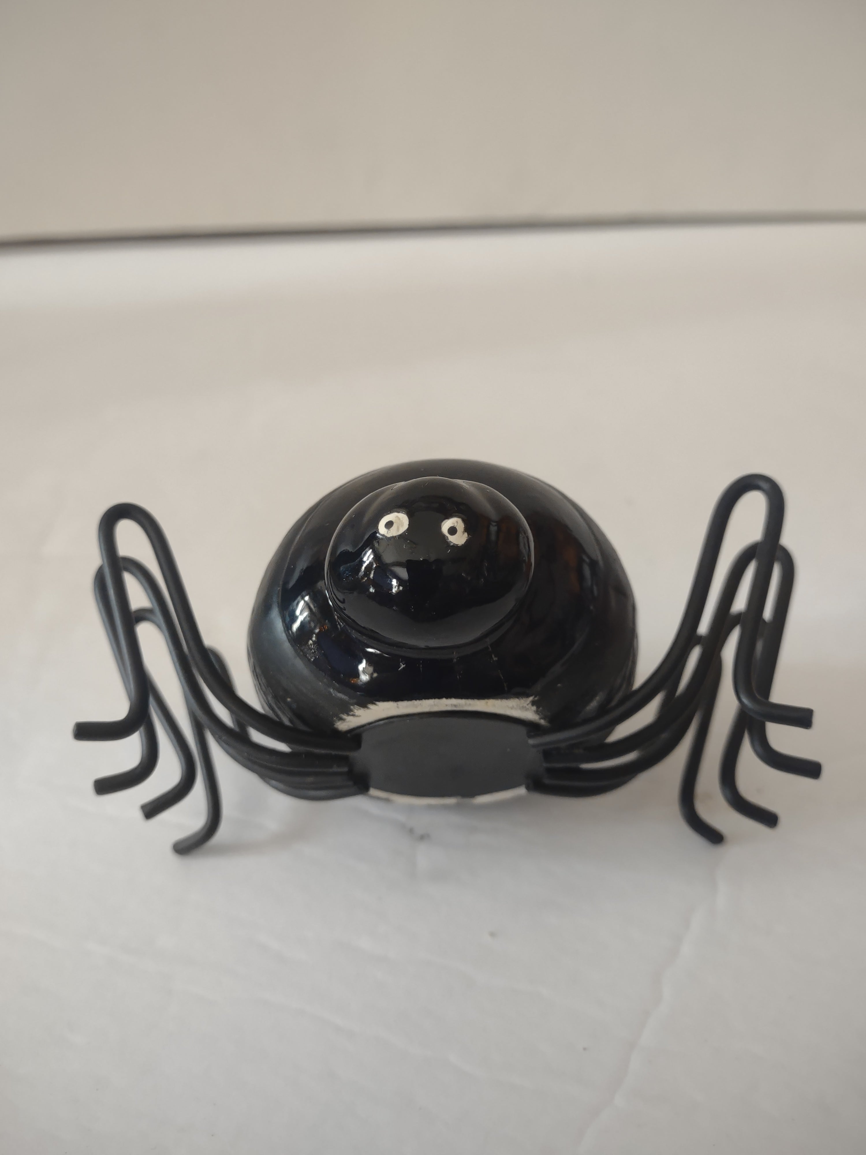 Halloween Spider And Jack O Lantern Taper Candle Holders (Lot 3371)