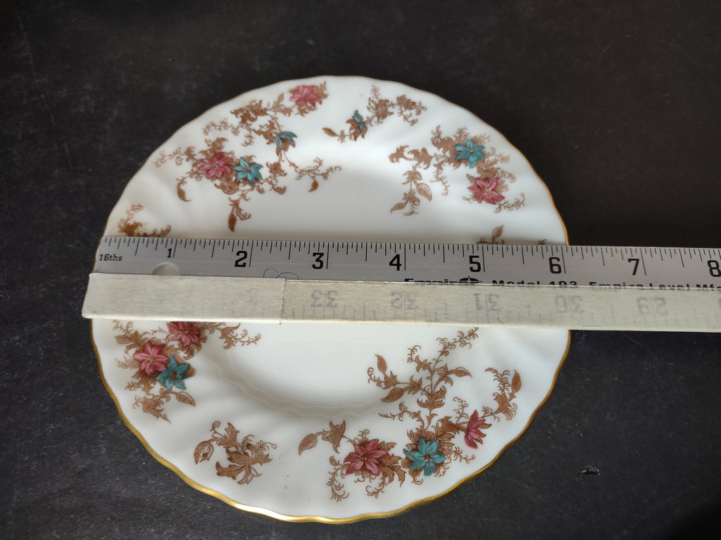 Vintage Minton England Bone China Ancestor Bread Butter Plate x 5 (lot 5451)