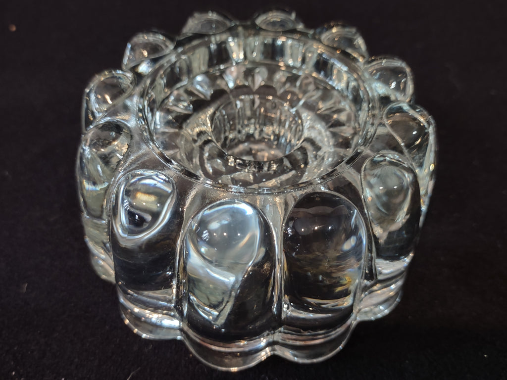 Princess House Crystal Tapered Candle Holders Set of 2 (lot 2873t)