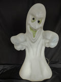 Vintage General Foam Green Eyes Mouth Ghost Blow Mold Halloween 36" (lot 3256j)