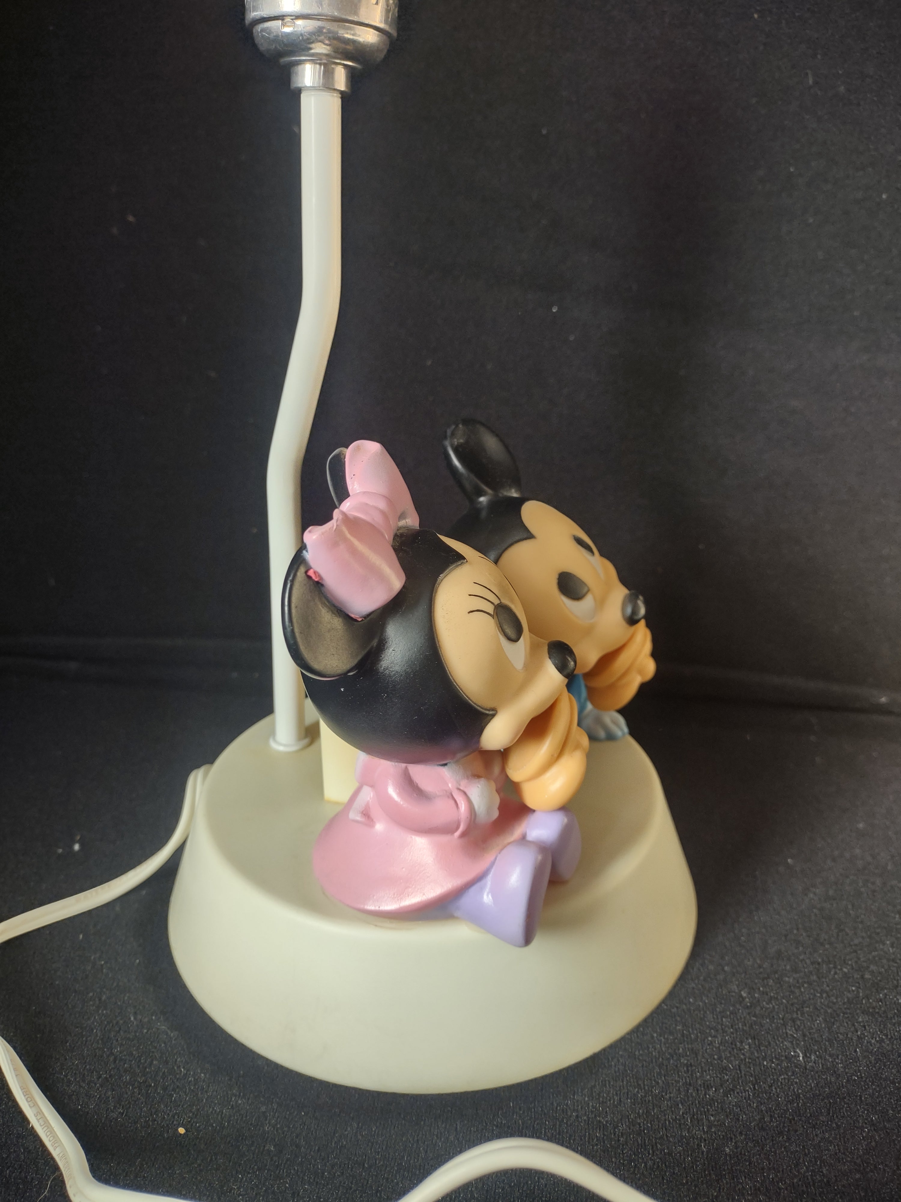 Disney Minnie Mouse Nursery Lamp with Night Light (lot 2493c)