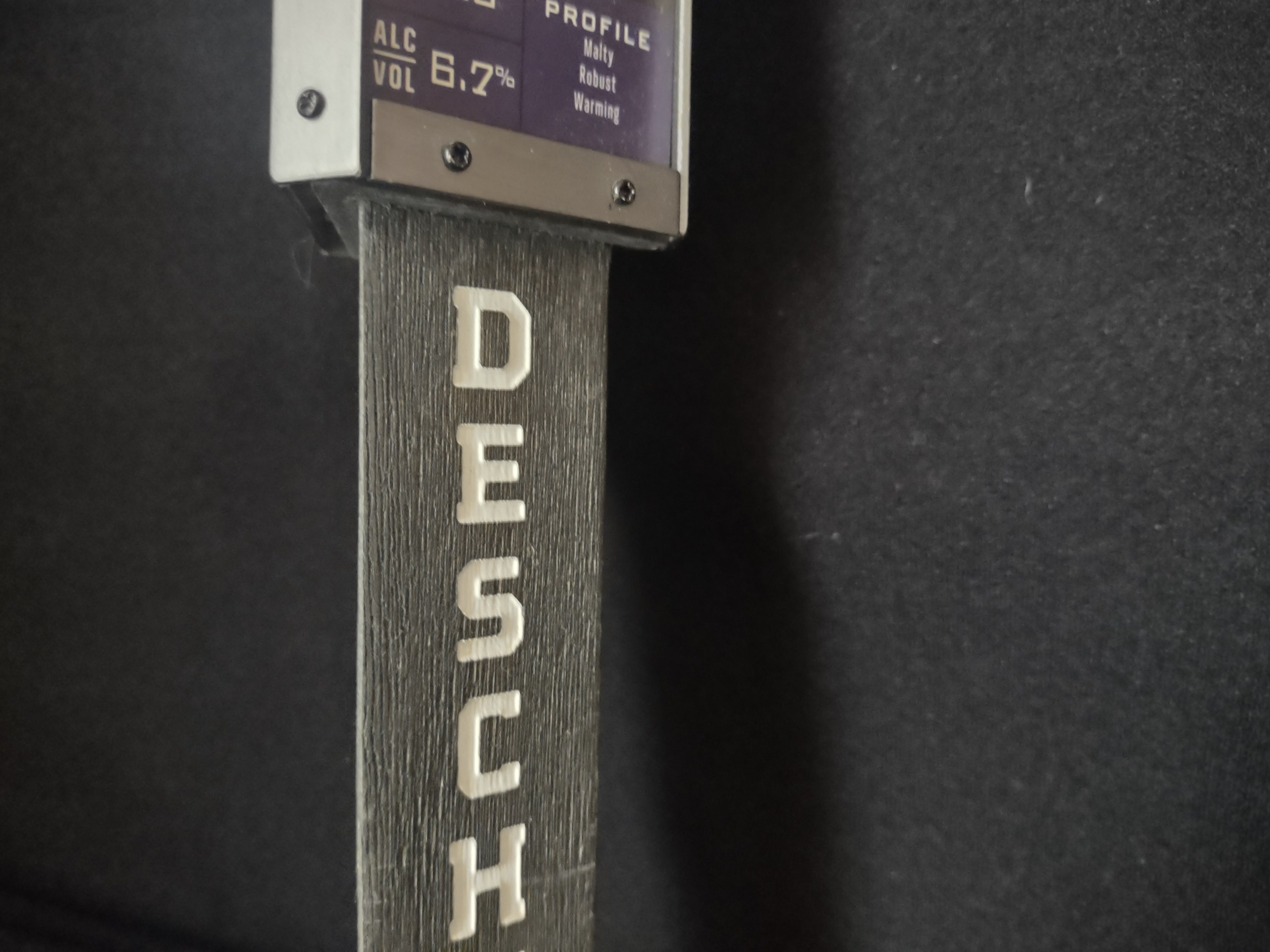 Vintage Collectible Deschutes Brewery Beer Tap Handle (lot 1727)