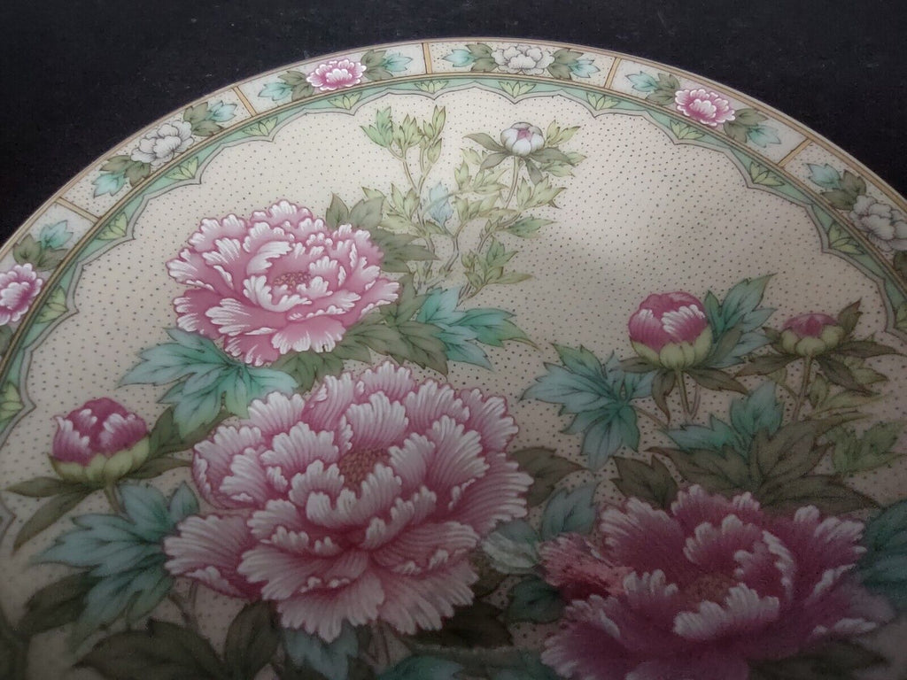 Vintage Demitasse Cup Lefton Pink Peony Flower (lot 522)