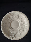 Vintage T G Green Saucer White Ironstone Hunt Club IMPERFECT (Lot 5663)