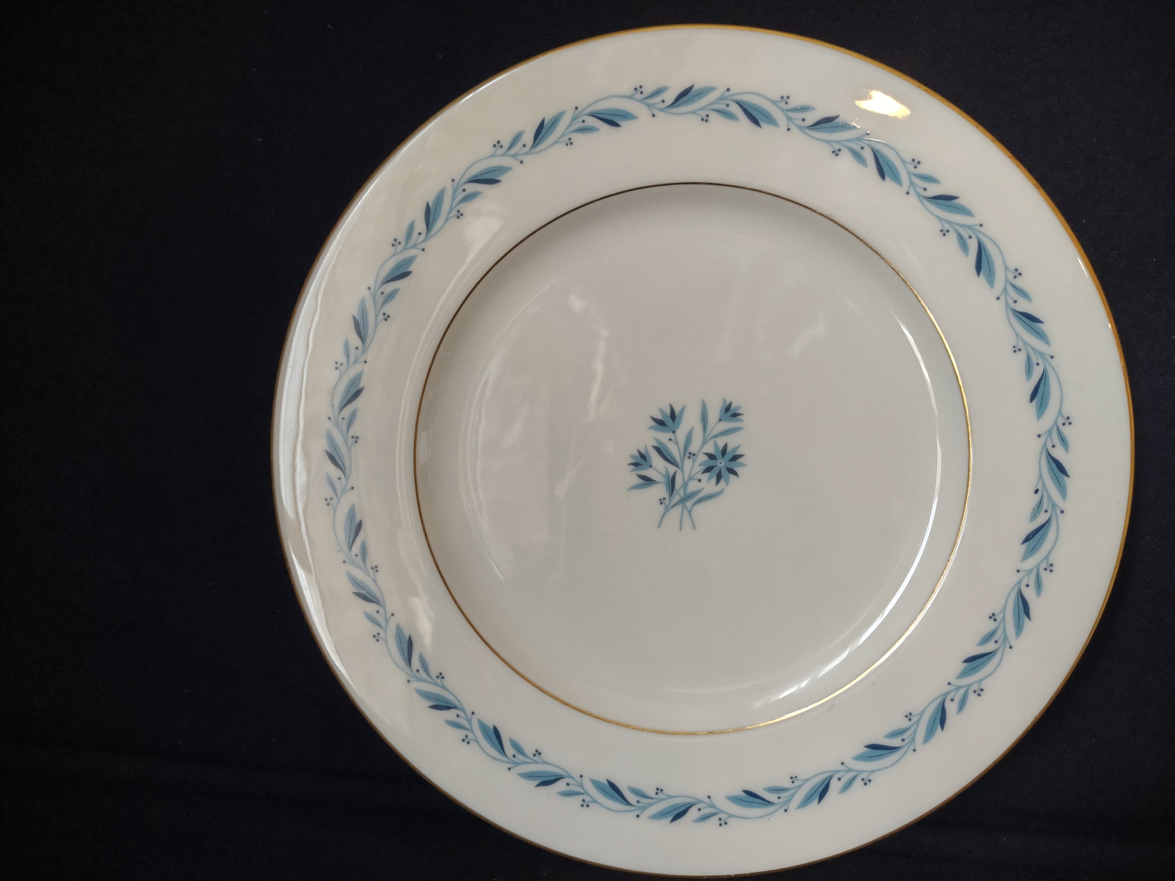 Vintage Lenox Blue Ridge Dinner Plate (lot 1778)