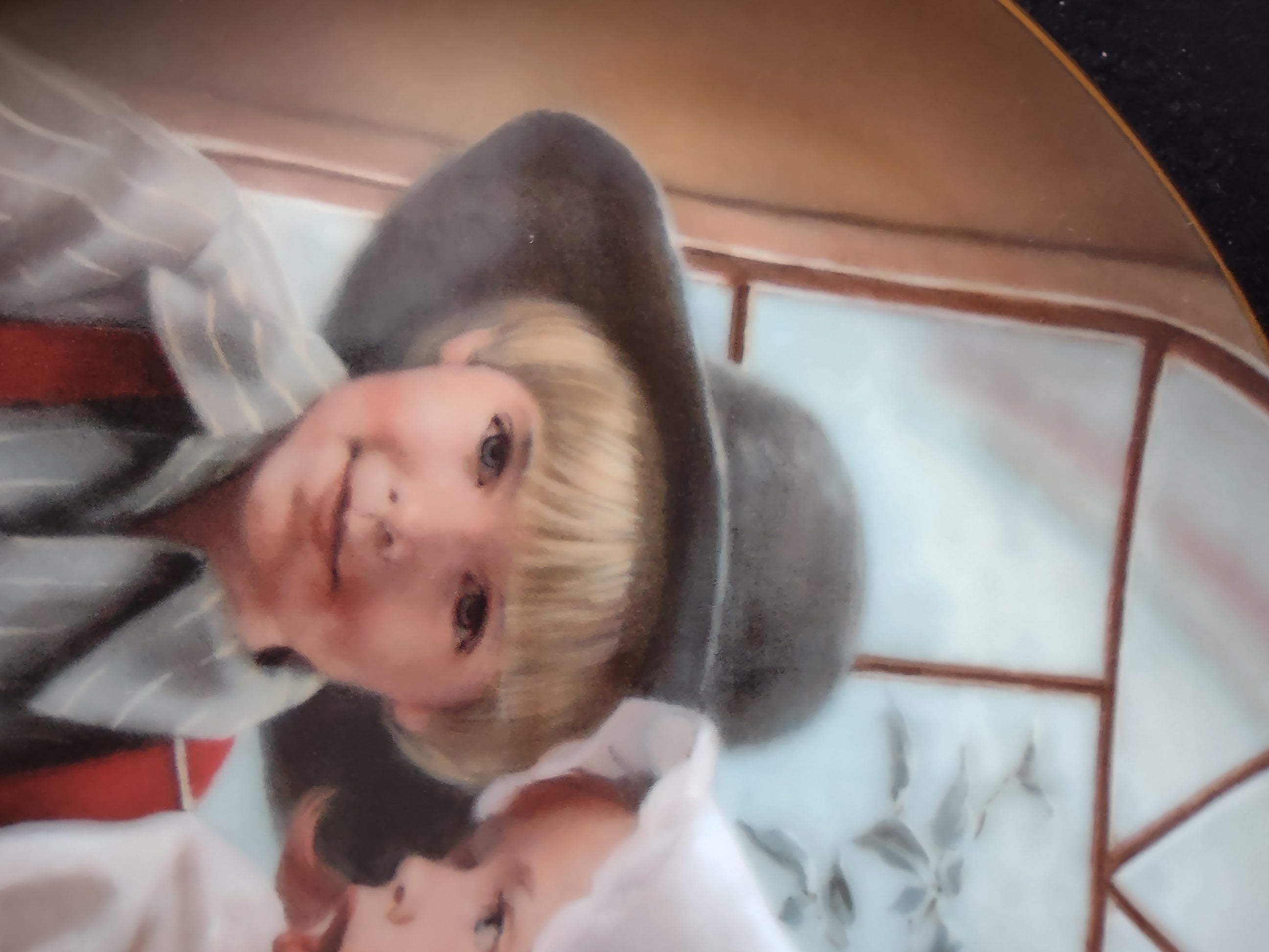 Vintage Days Gone By Collector Plate 5th Issue Little Tutor (Lot 5189)