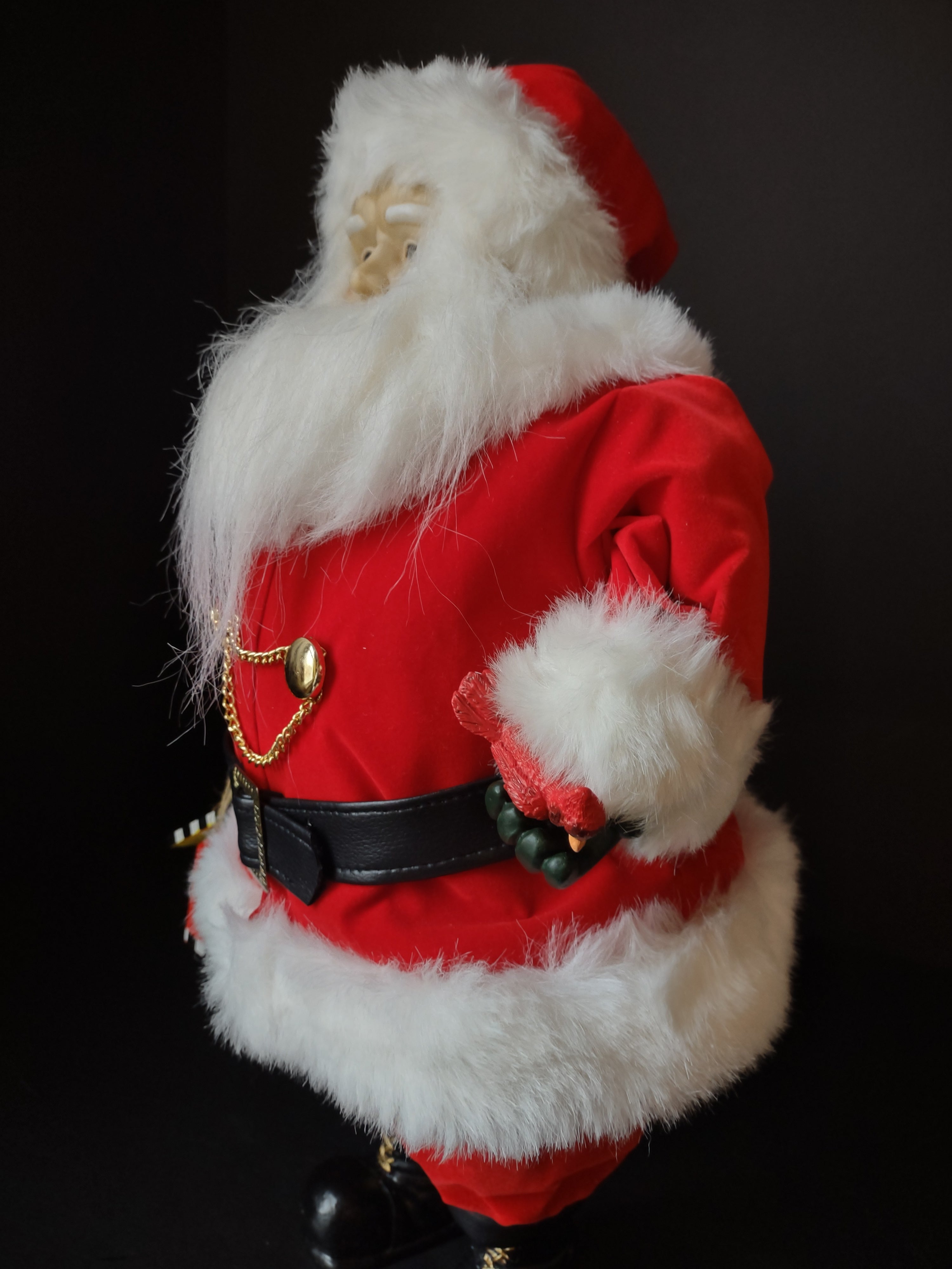 Christmas House of Lloyd all American Santa Claus 18" (lot1375)