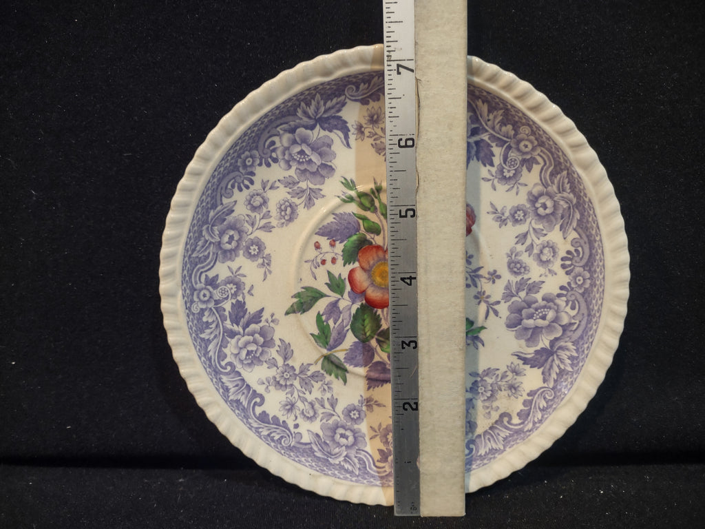 Vintage Spode England Ironstone Mayflower Liner for Soup Cup Cottage (lot 5710)
