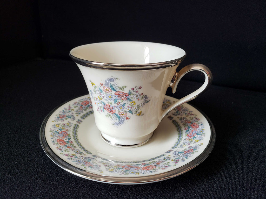 Vintage Lenox Ascot Tea Cup with Saucer (lot 1920)
