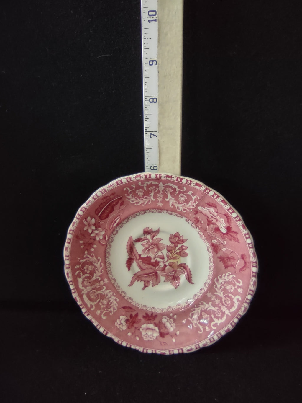 Vintage Spode Saucer Camilla Ironstone Set Of 2 IMPERFECT (Lot 5794)