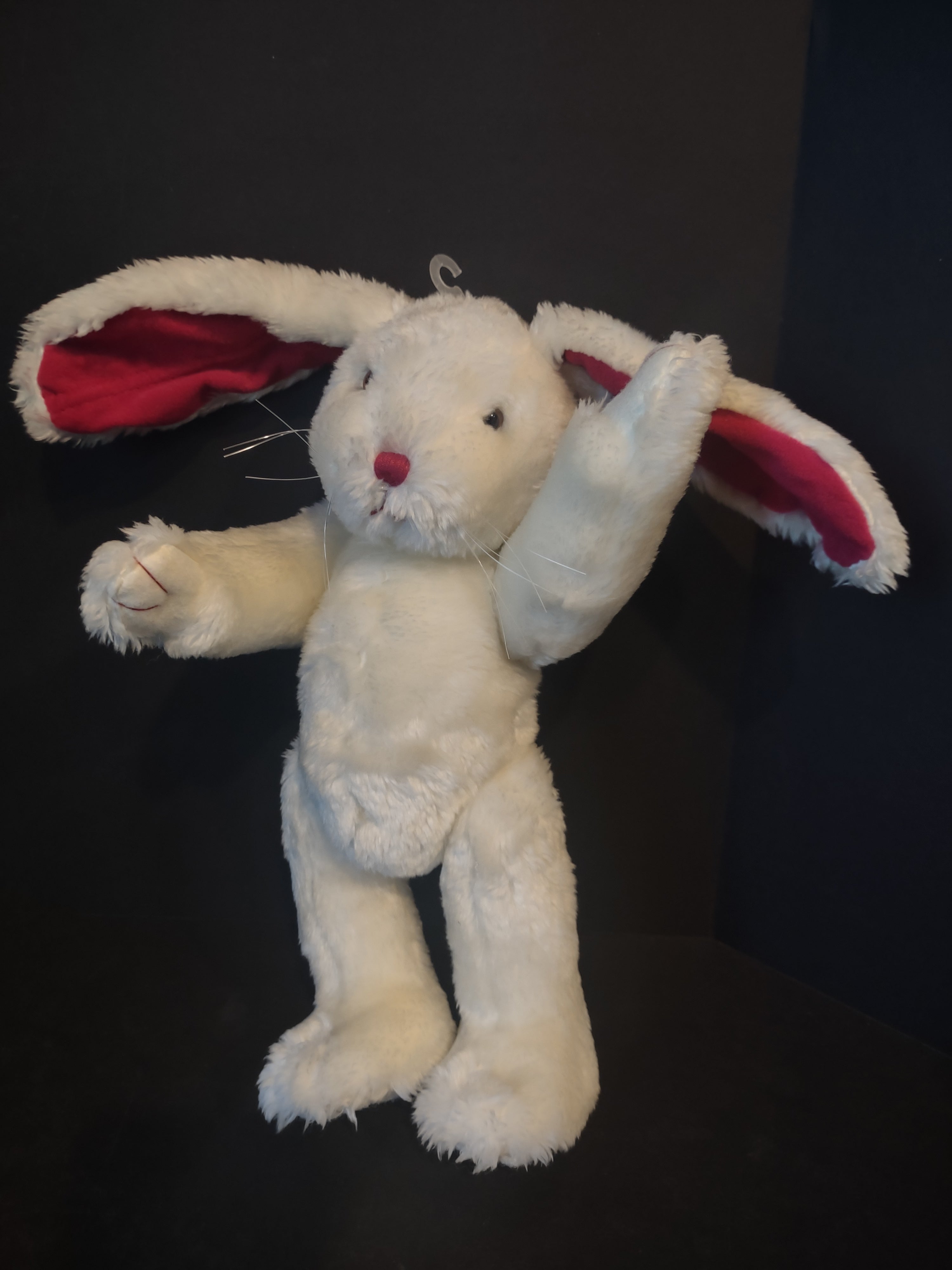 Santa's Touch Plush Easter White Bunny 12" (lot 1499)