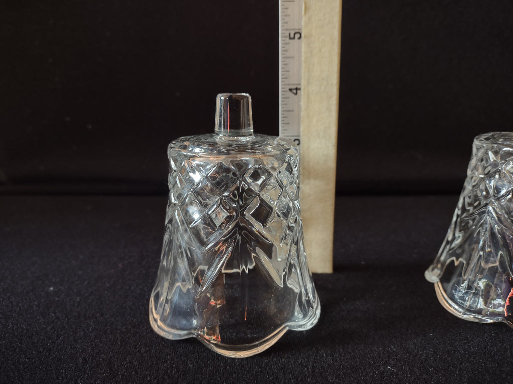 Vintage Homco Cambridge Cut Peg Votive Candle Holder x 6 (lot 5402)