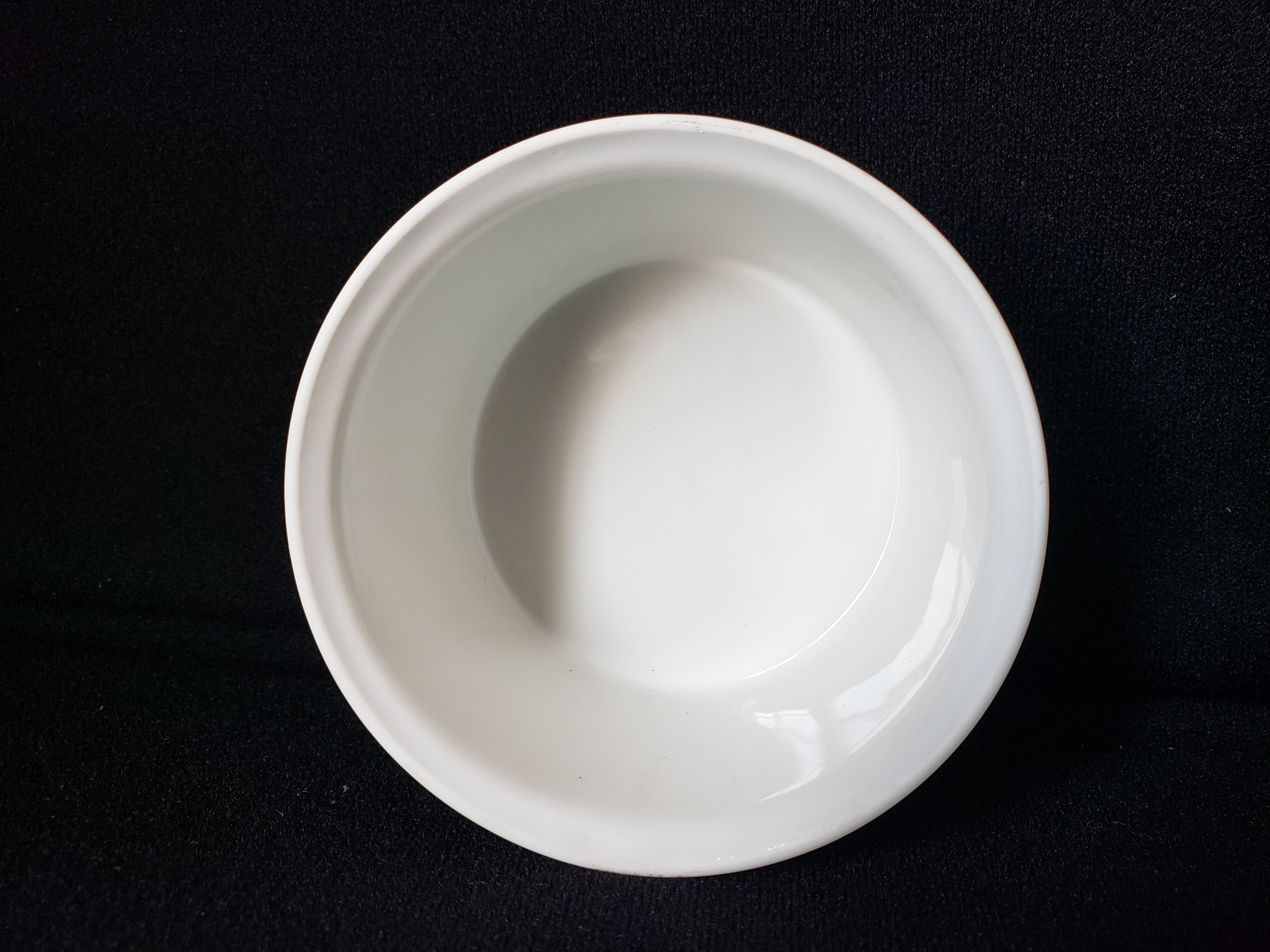 Vintage Royal Worcester Evesham Quiche Souffle Baking Porcelain Dish (lot 2096)