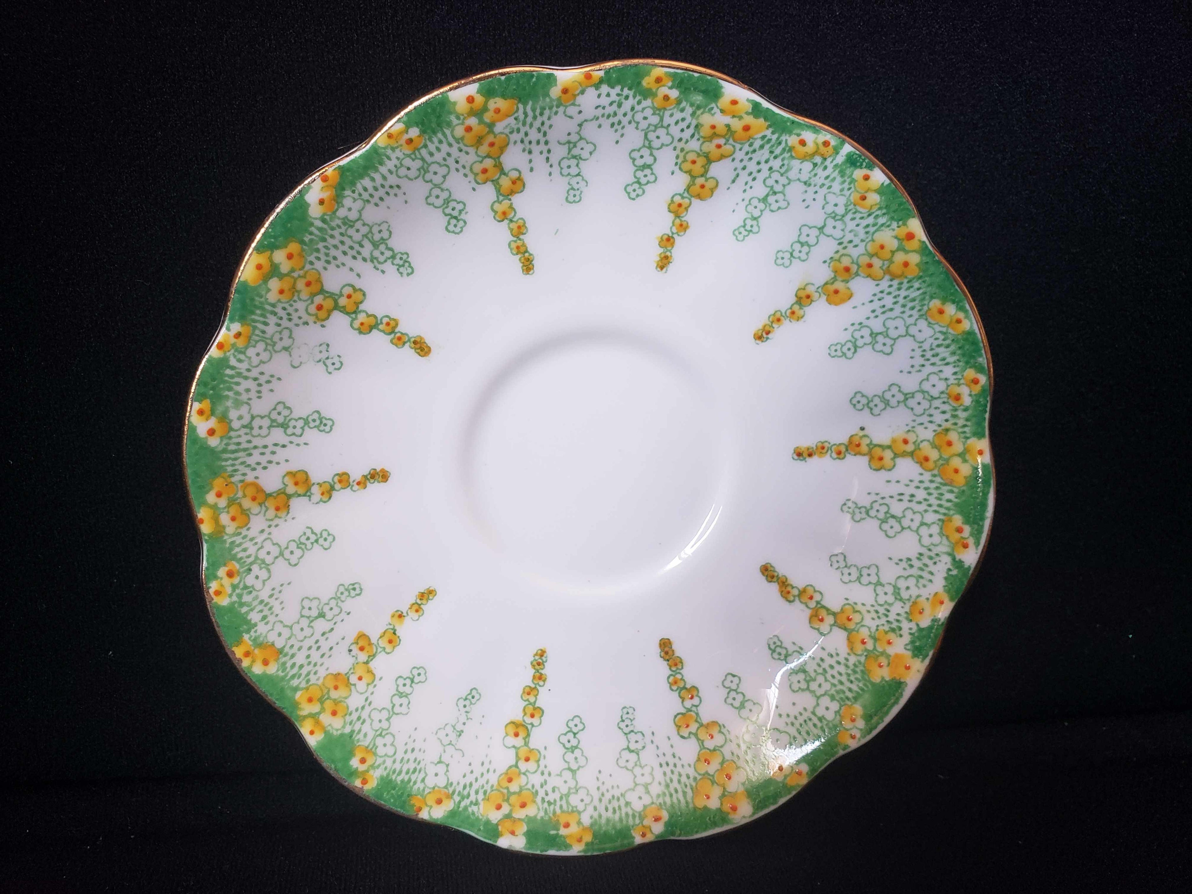 Vintage Royal Albert Crown April Showers China Saucer ONLY (2009)