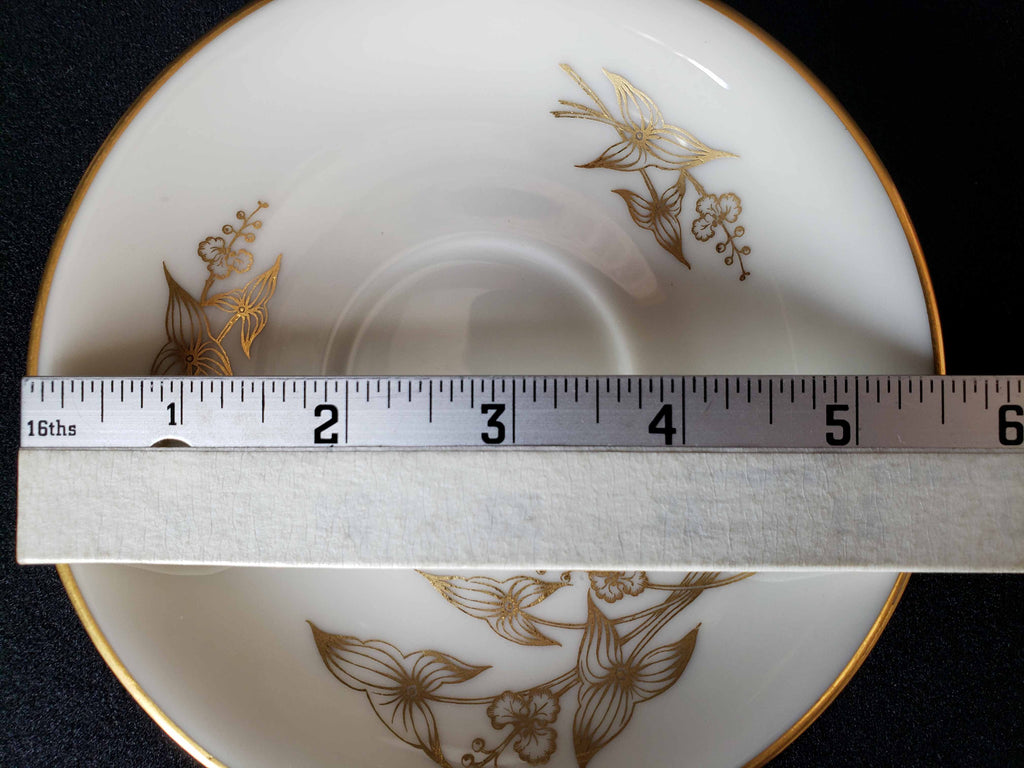 Vintage Lenox Arrowhead T-422 Tea Cup with Saucer (lot 1931)