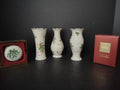 Vintage 2 x Lenox Mini Holley Jewelry Box Small Vase x 3 (1210)