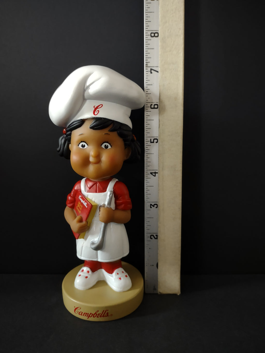 Vintage Christmas 2002 Campbells Collectible Bobble Head (Lot 4705)