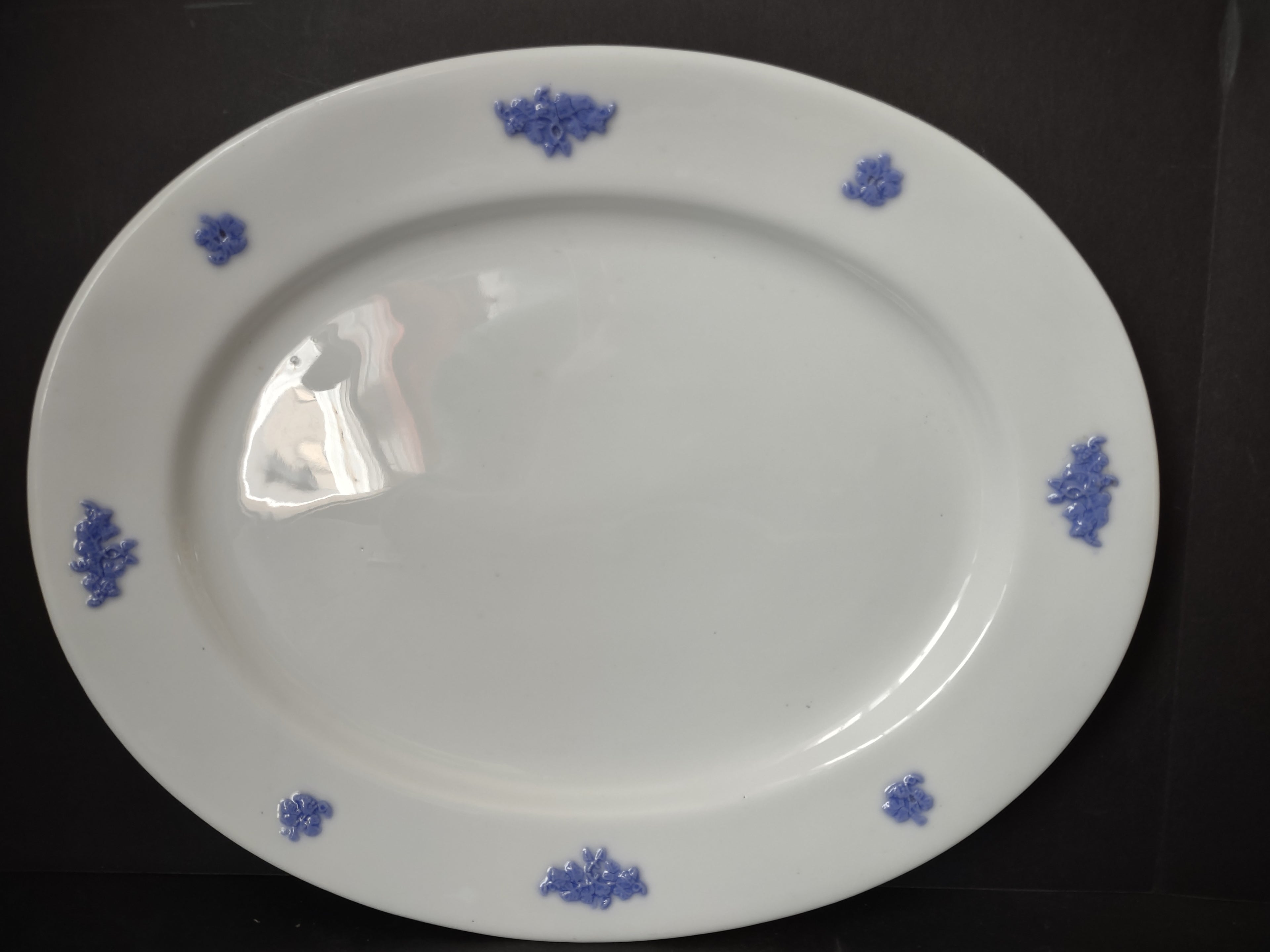 Vintage Bone China Adderley English Countryside Chelsea Serving Platter lot 5819
