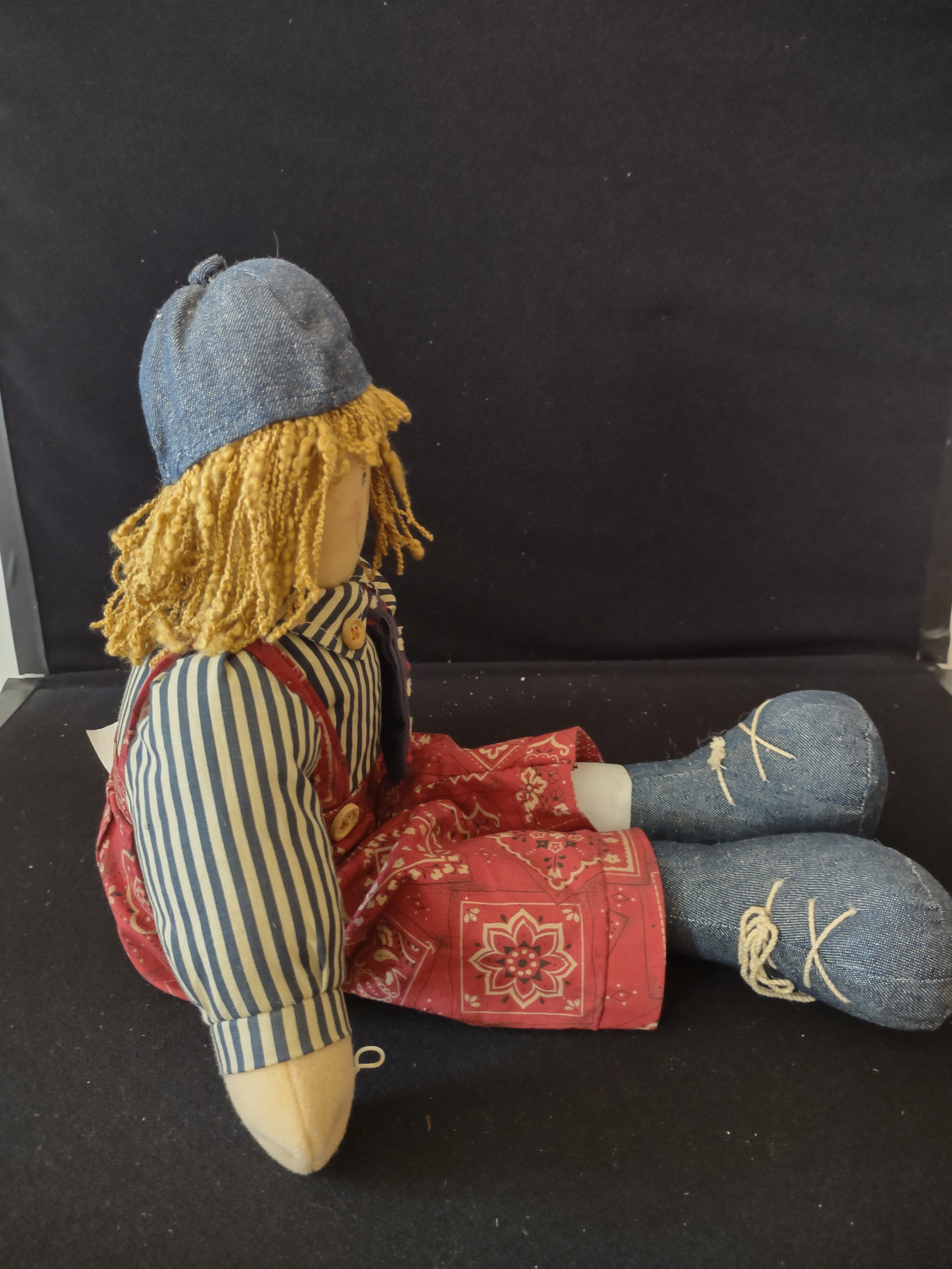 Halloween Americana Seated Raggedy Anne And Andy Rag Dolls (Lot 3355)