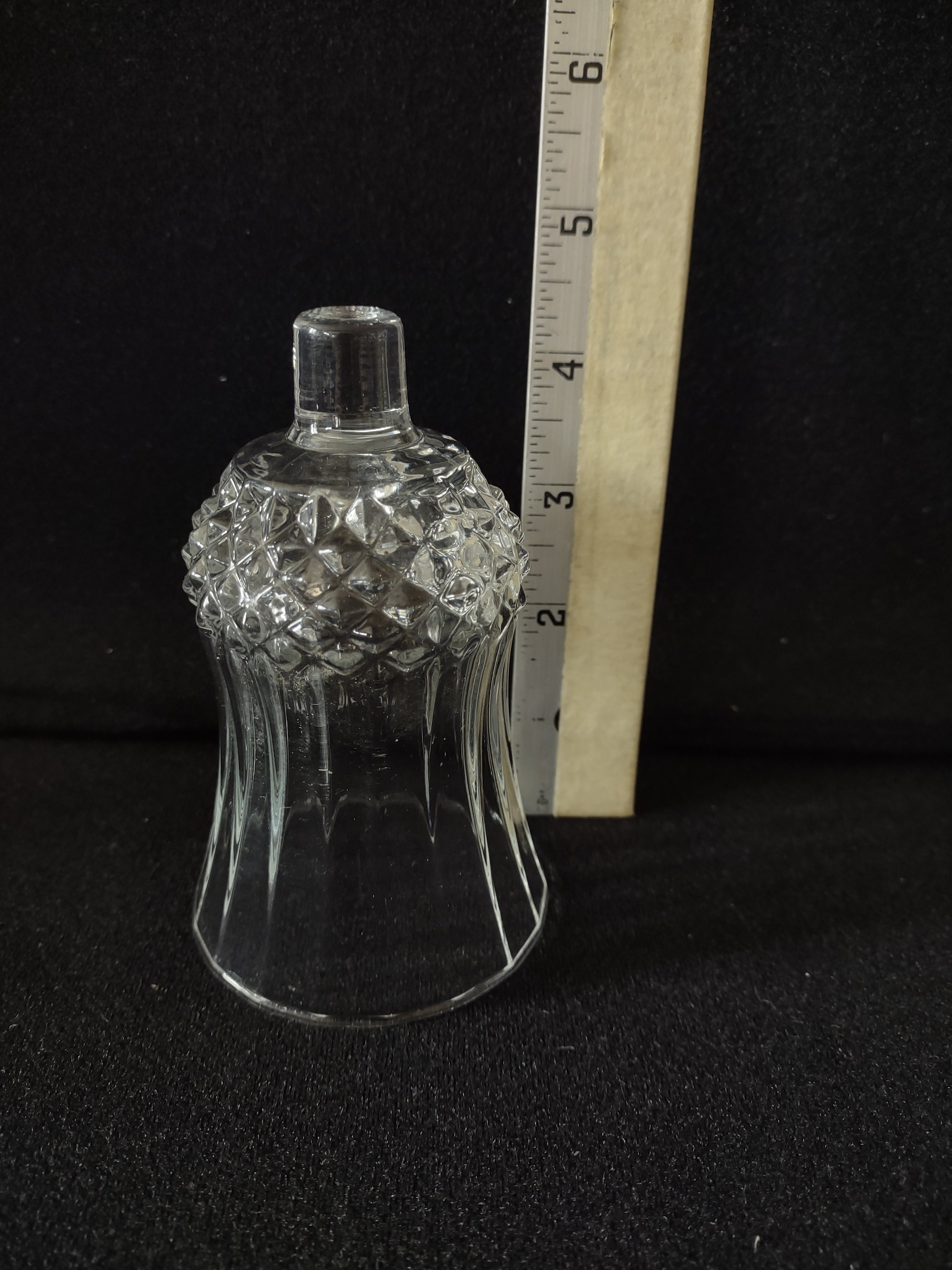 Vintage Homco Home Interiors Votive Ribbed Diamond Candle Holder x 3 (lot 5404)