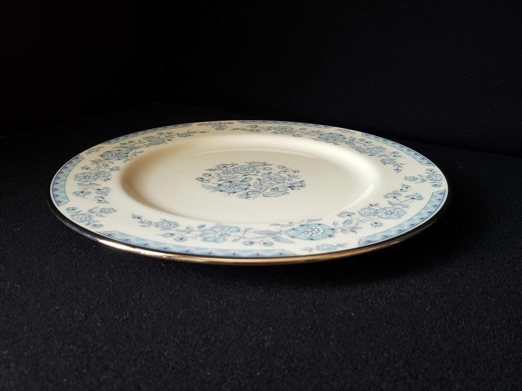 Vintage Lenox Flourish H-521 Gold Trim Dinner Plate 10-1/2" (lot 1910)