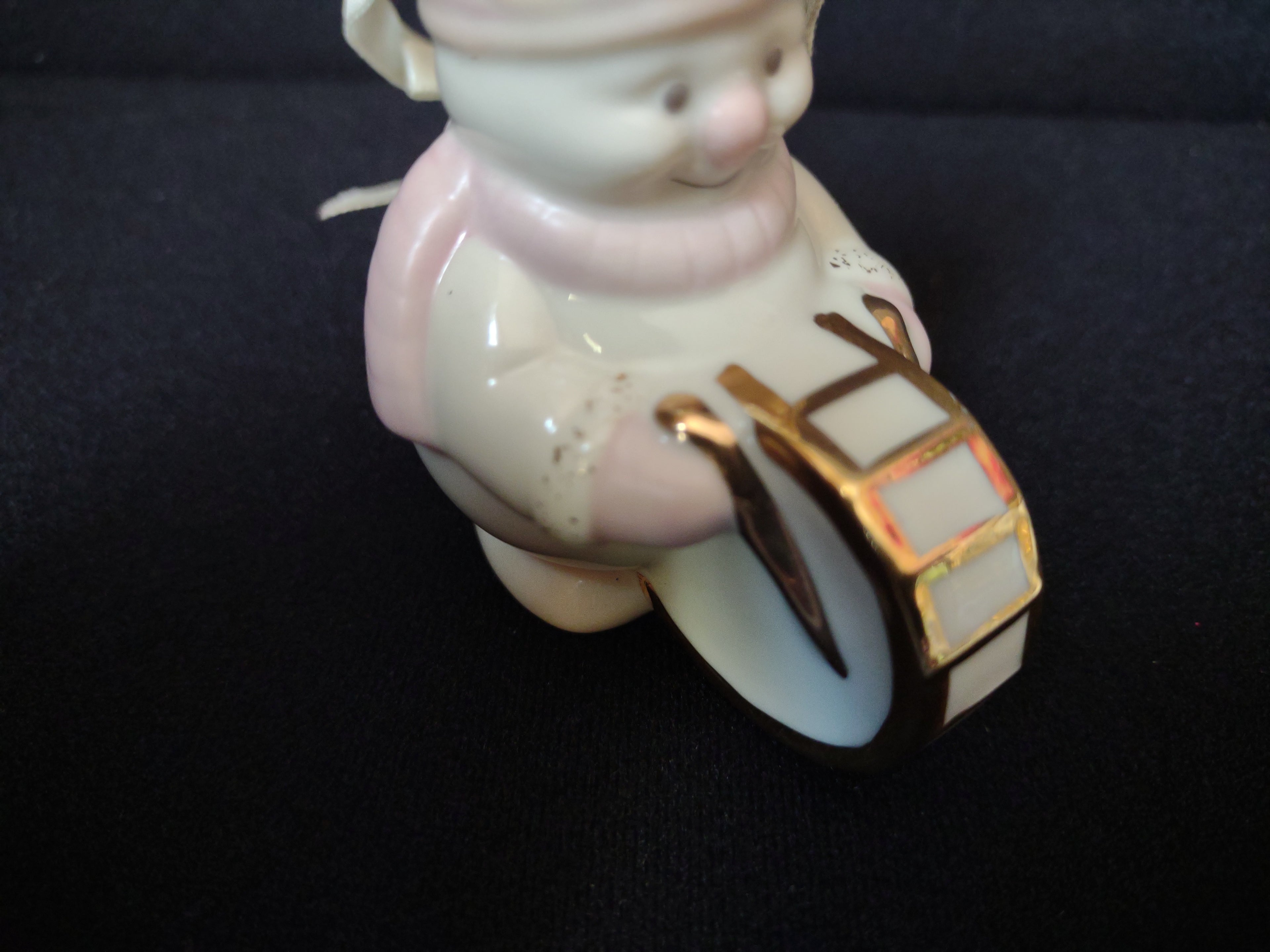 Lenox Christmas Ornament Snowman (lot 1660)