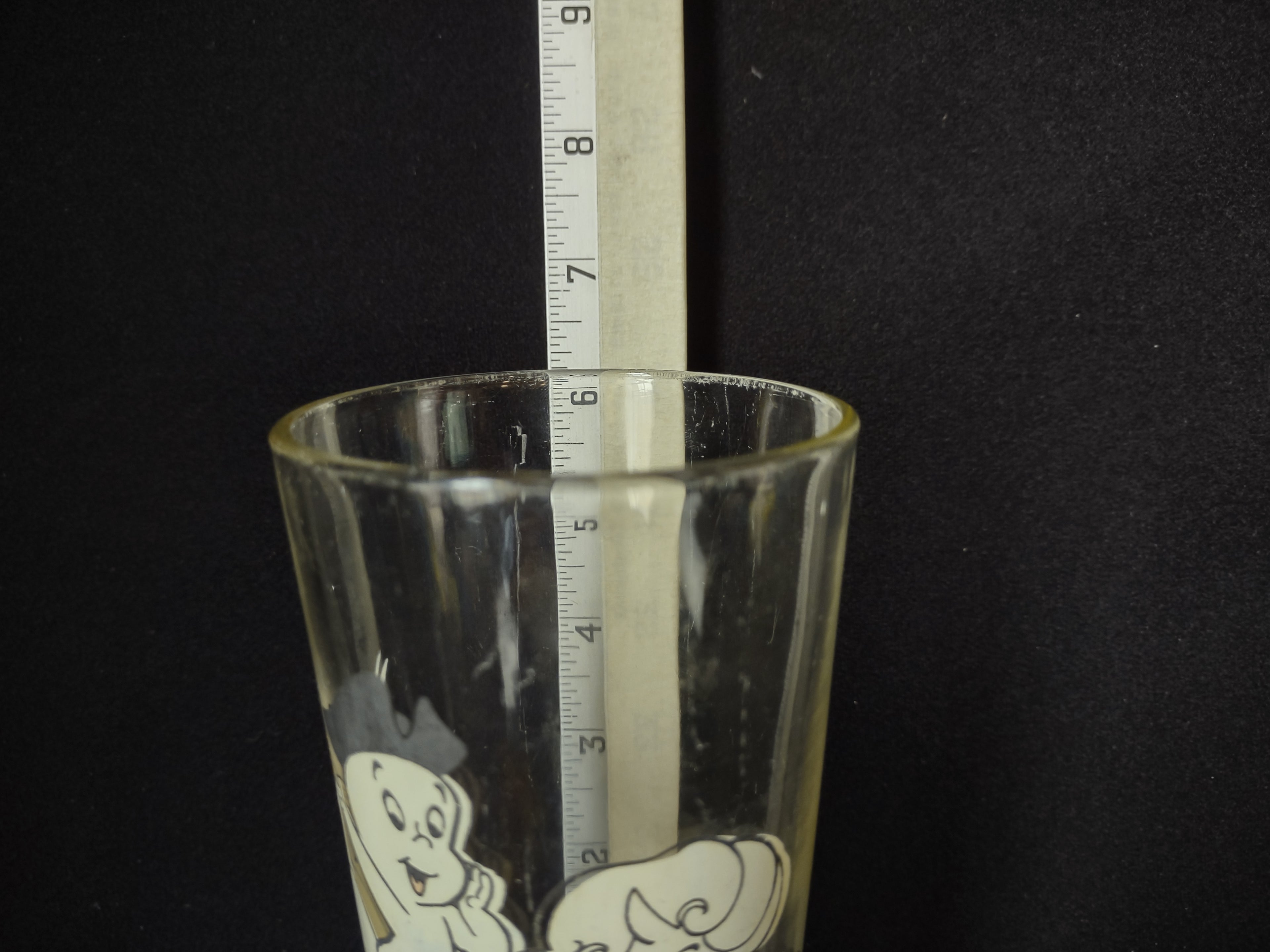 Drinking Glass Casper and Nightmare's Midnight Ride Arbys (lot 1540)