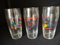 Set of 3 Drinking Glasses McDonalds Advertisement (lot 1543)