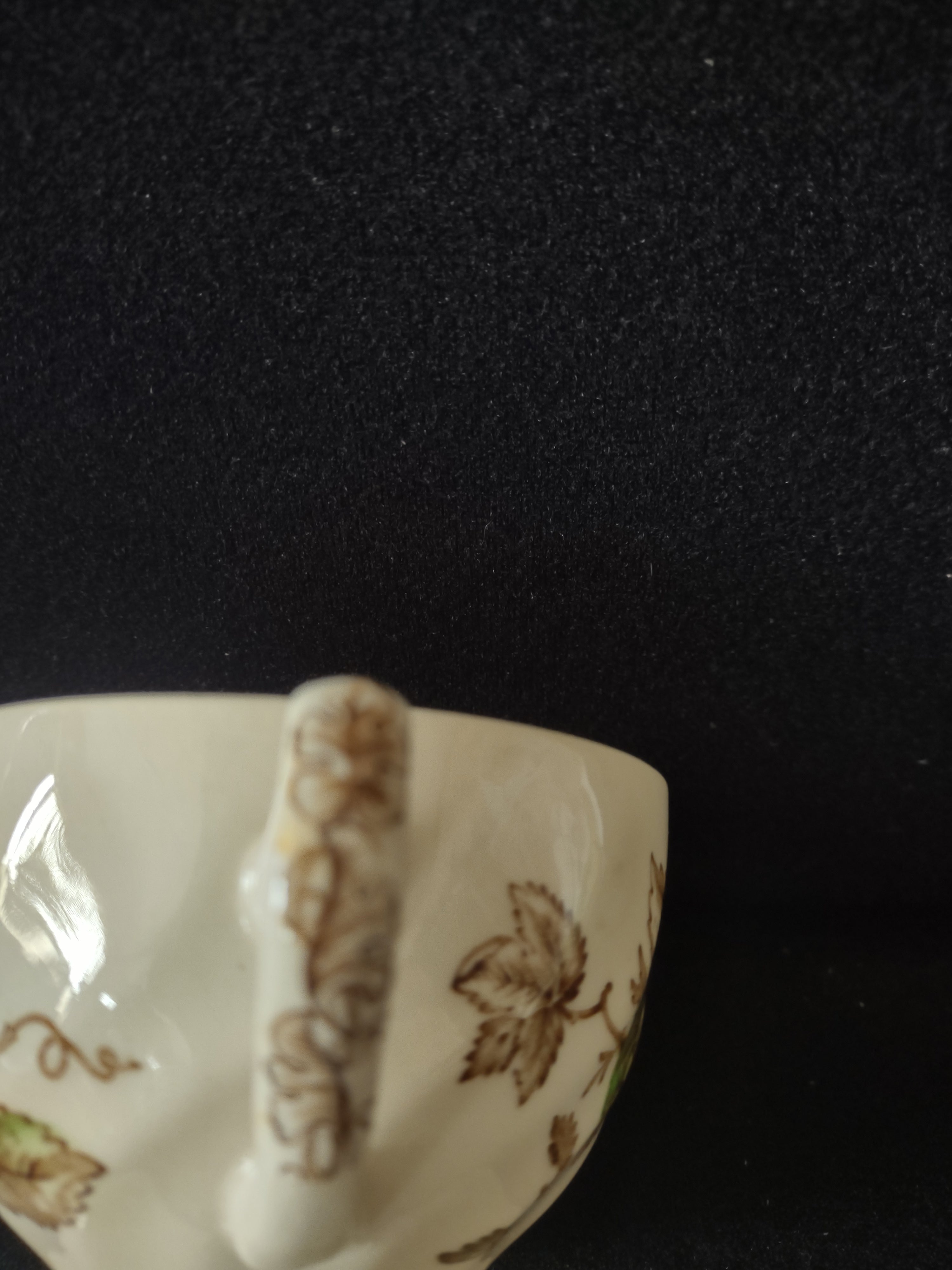 Vintage Johnson Brothers Teacup Saucer Earthenware Harvest Time x 6 (Lot5630)