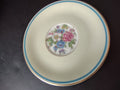 Ahrenfeldt Limoges France Saucer ONLY Bouillon Gold Blue Trim Rose (lot 738)