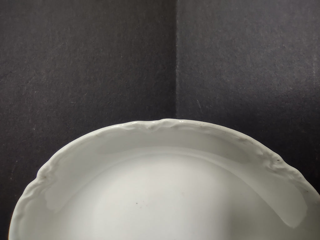 Haviland France Limoges Small Bowl Coupe Plate 5-1/2" Plain White (lot 1028)