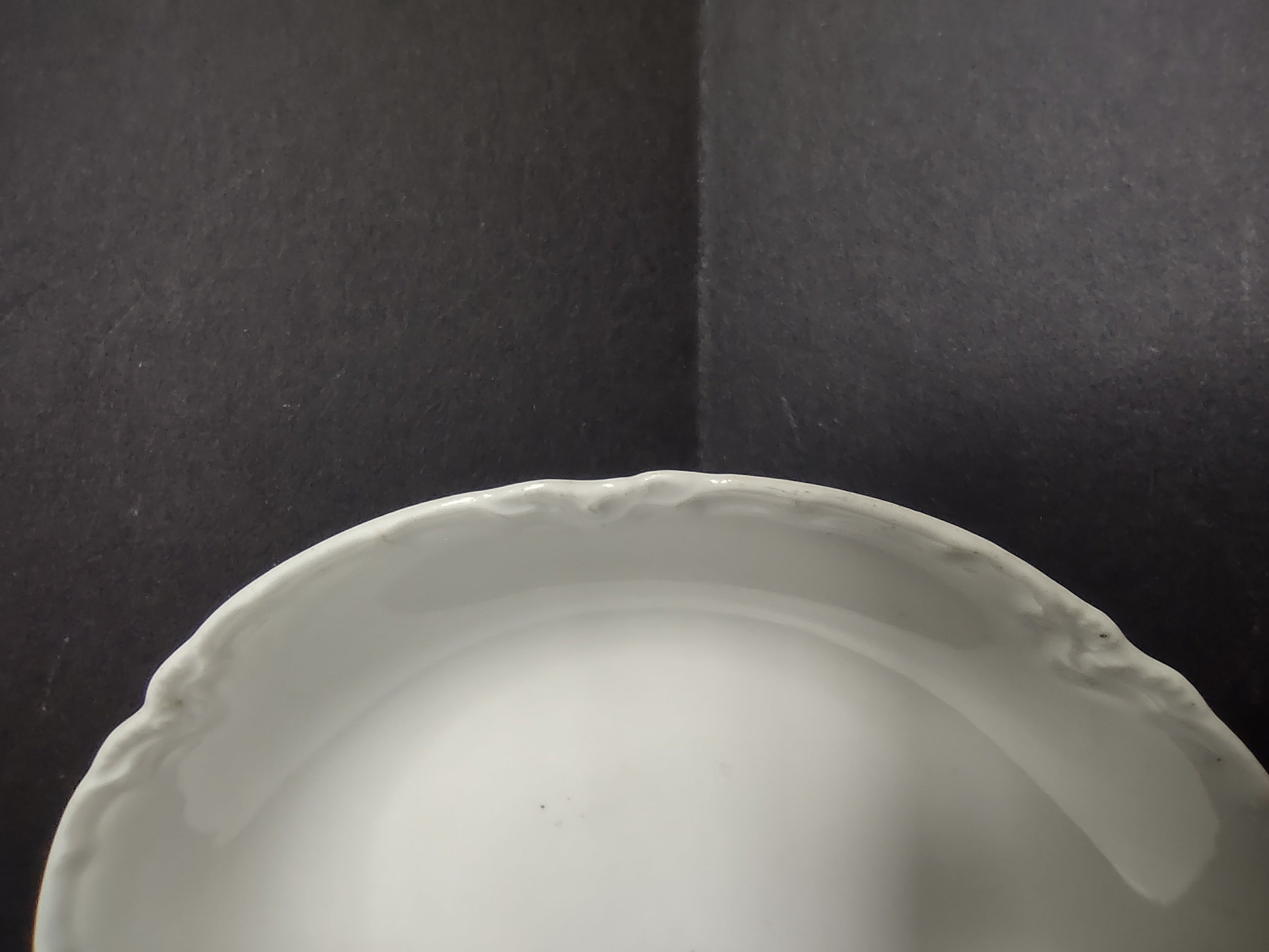 Haviland France Limoges Small Bowl Coupe Plate 5-1/2" Plain White (lot 1028)