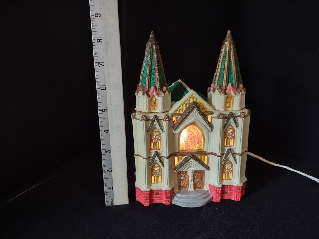 Noma 1997 Porcelain Light Up Church (lot 1733)