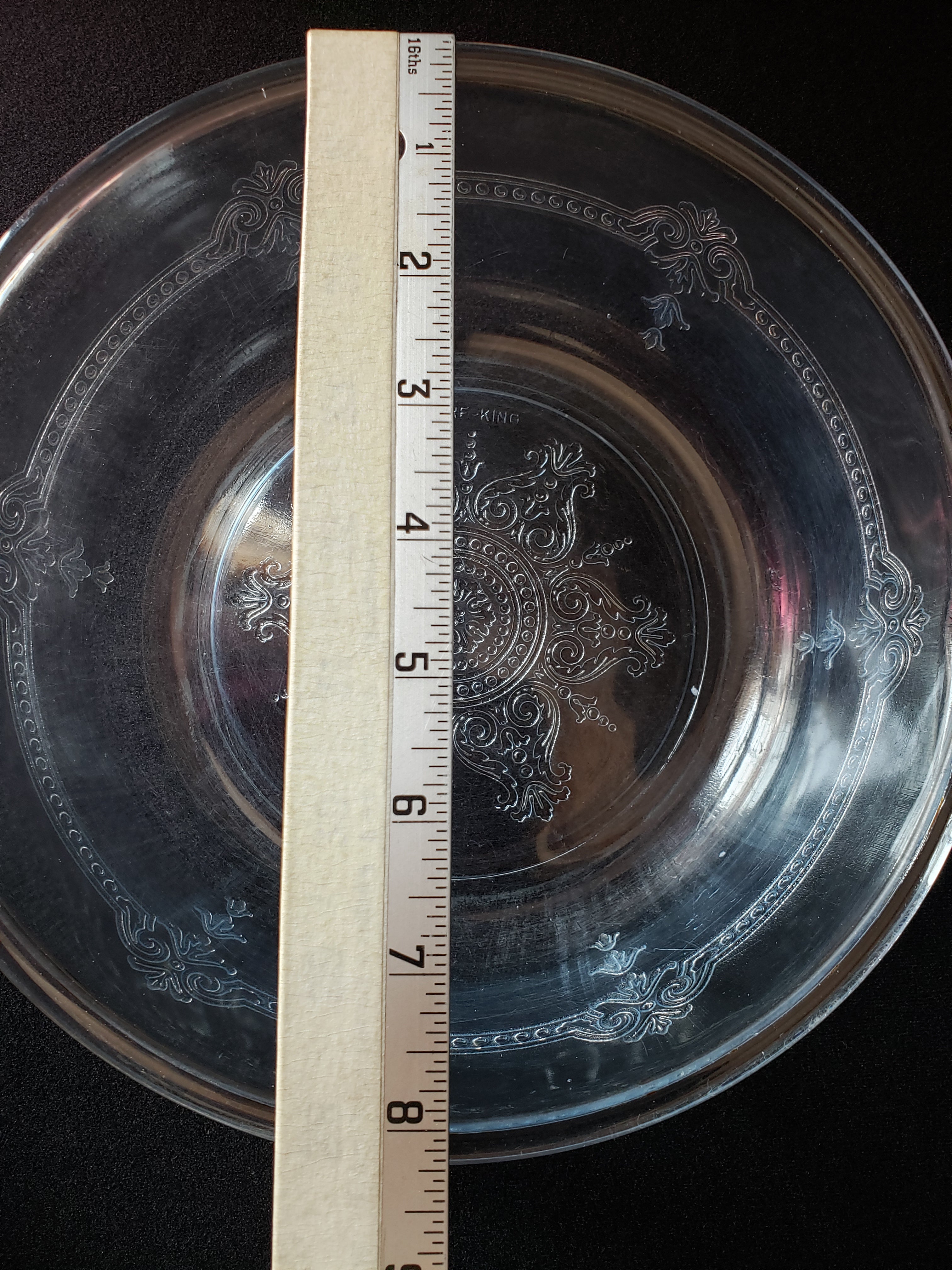 Vintage Fire King Sapphire Blue Philbe 8" Casserole Dish NO LID (2150)