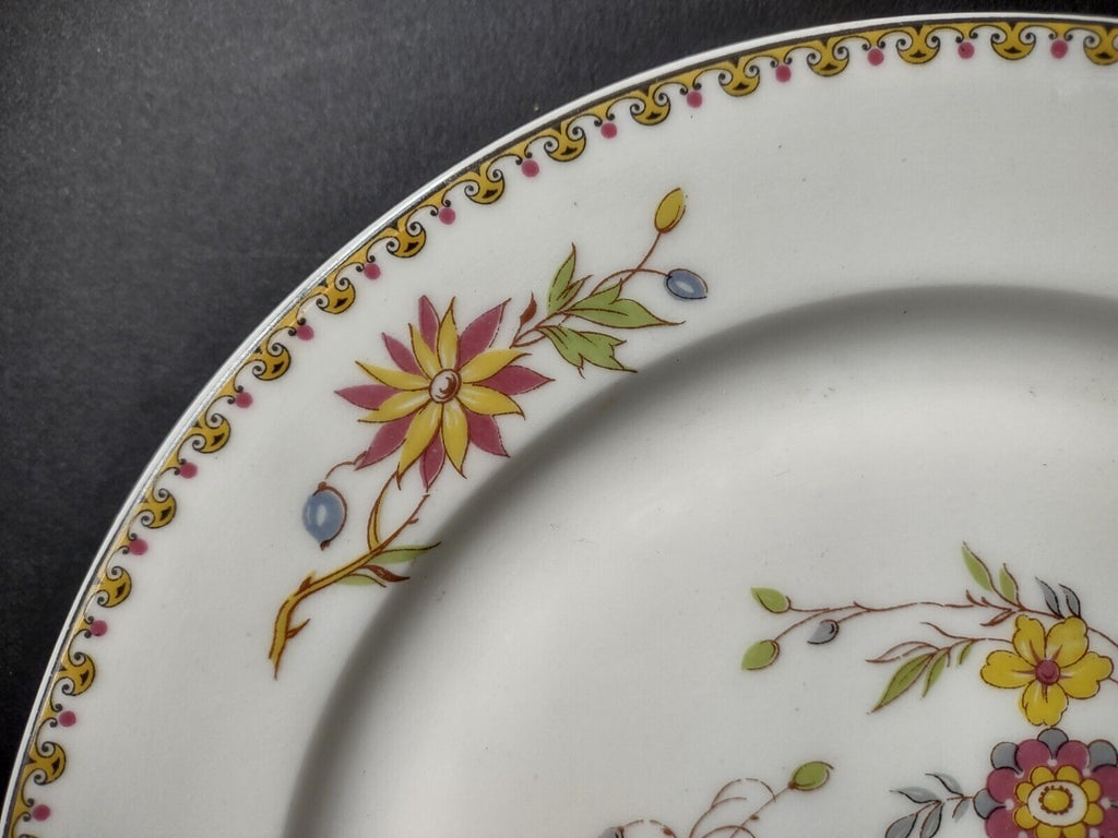 Haviland Limoges Old Abbey Rouen Spray Pheasant Salad Plate 7-3/8" (lot 346)
