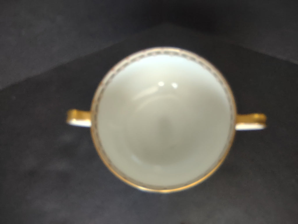 Haviland Limoges Bouillon Cup ONLY Albany Red (lot 1062)