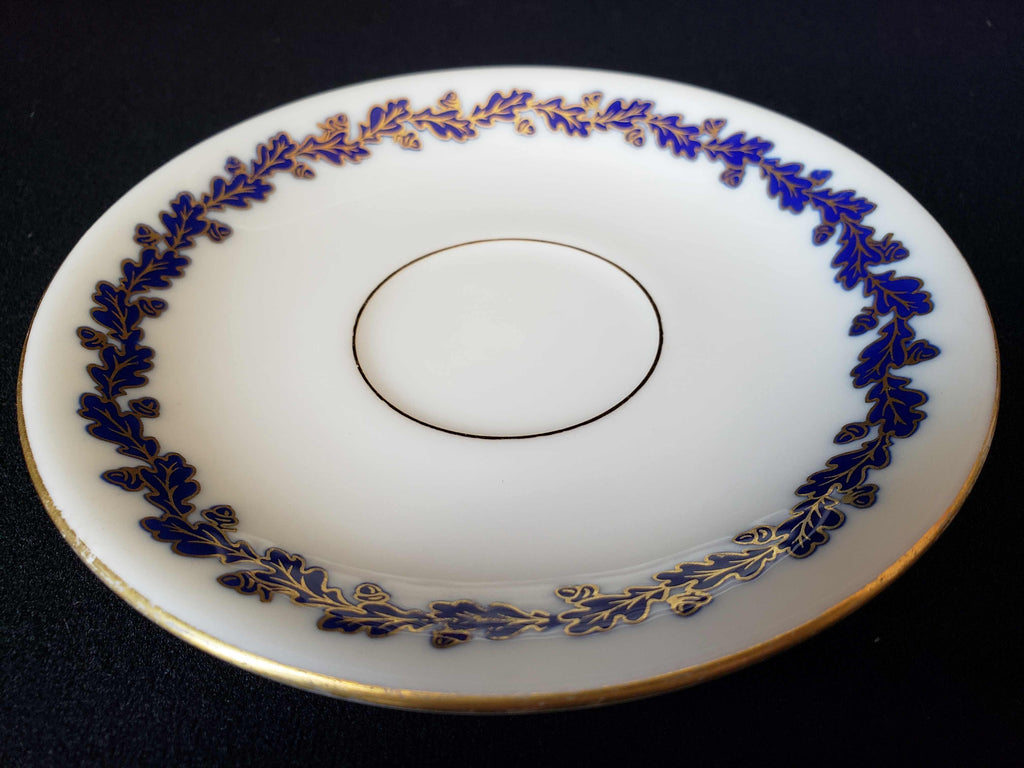Vintage Lenox Blue Leaf Saucer ONLY (lot 1966)