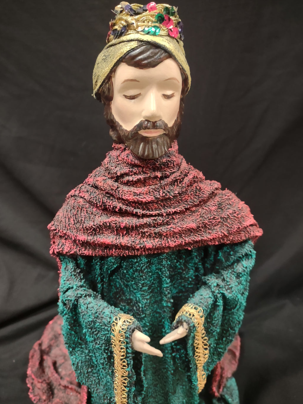 Vintage Christmas Nativity Wise Man 16" (lot 1337)