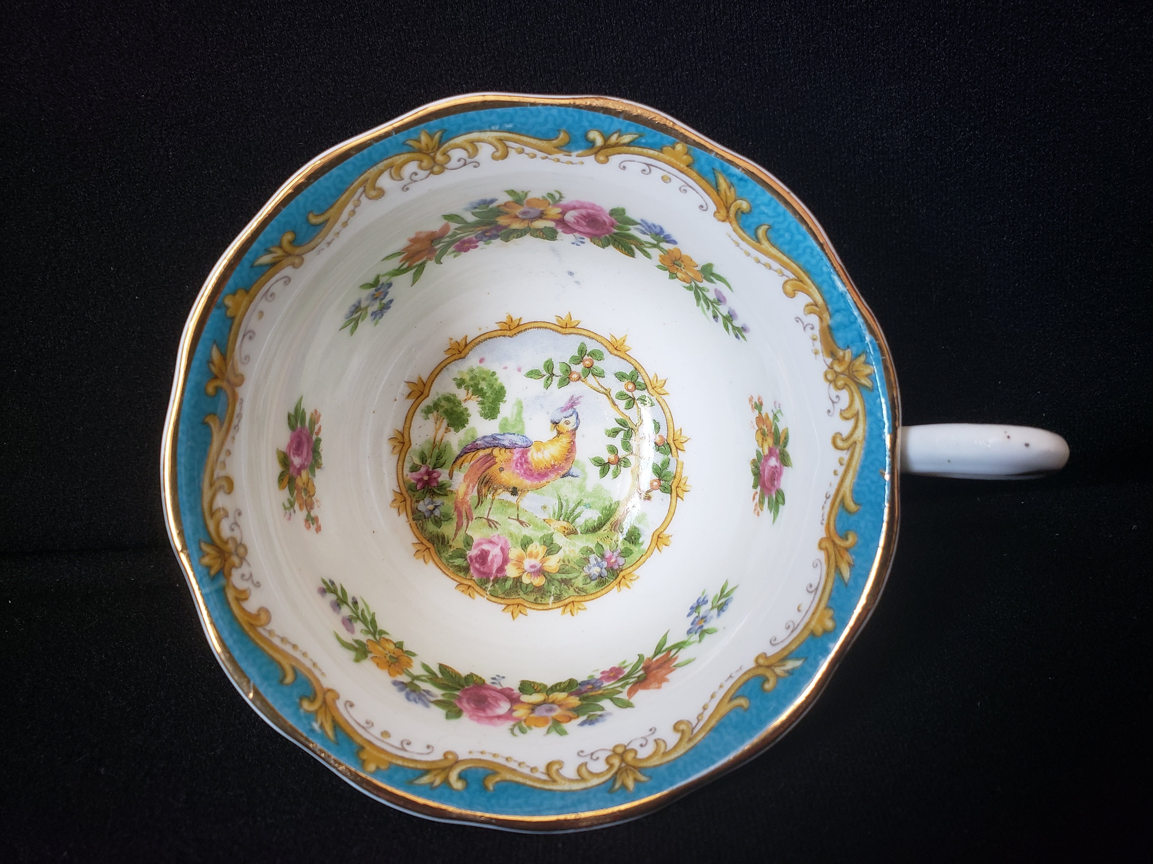Vintage Royal Albert Bone China Chelsea Bird Tea Cup ONLY (lot 2023)